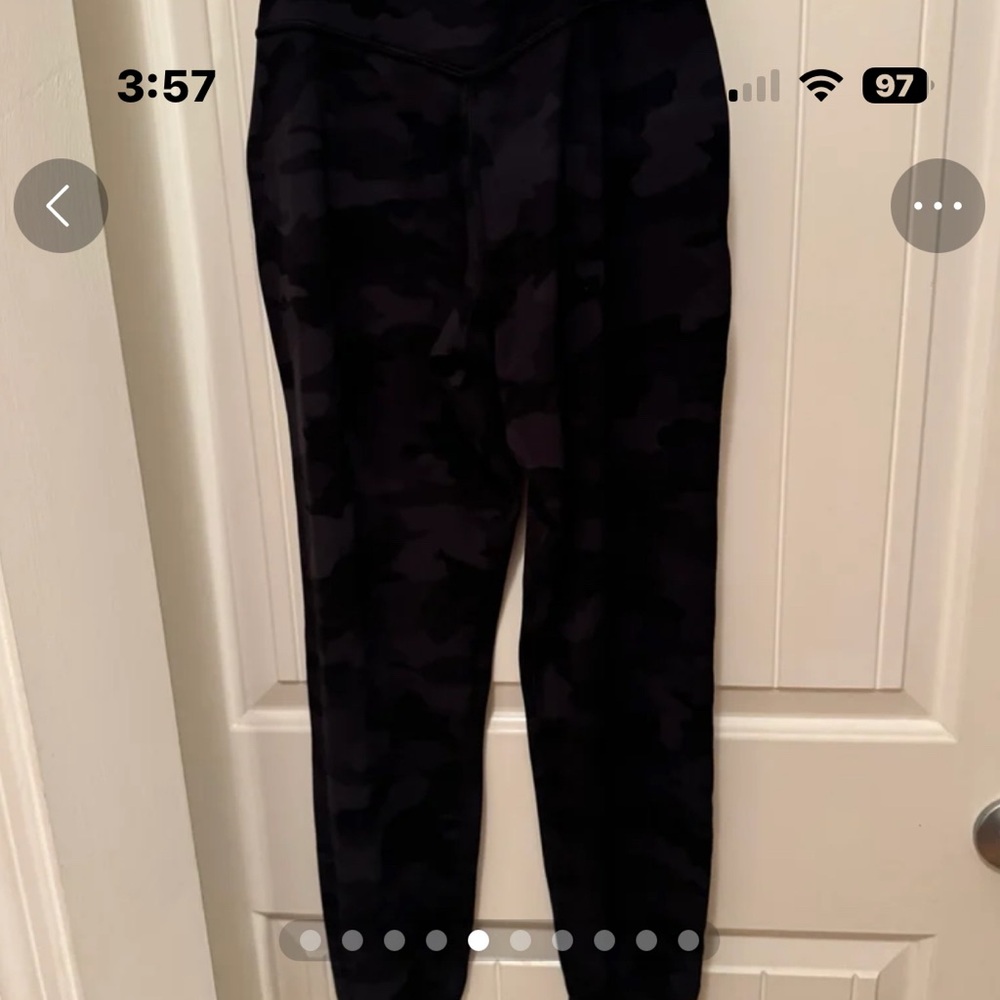 Lululemon Align High-Rise Dark Camo Joggers